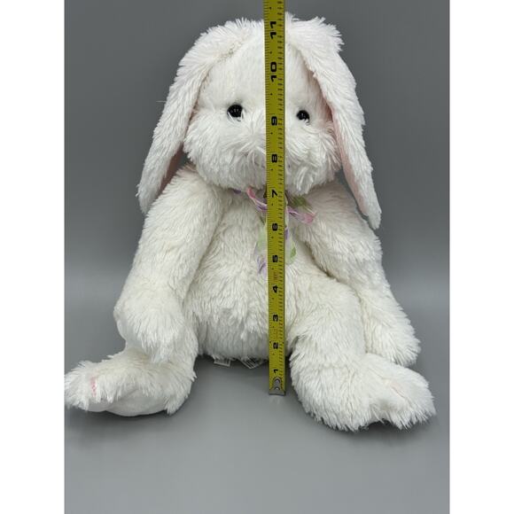 Princess Soft Toys White Bunny Rabbit Plush 12” Stuffed Animal Melissa & Doug - Picture 3 of 10